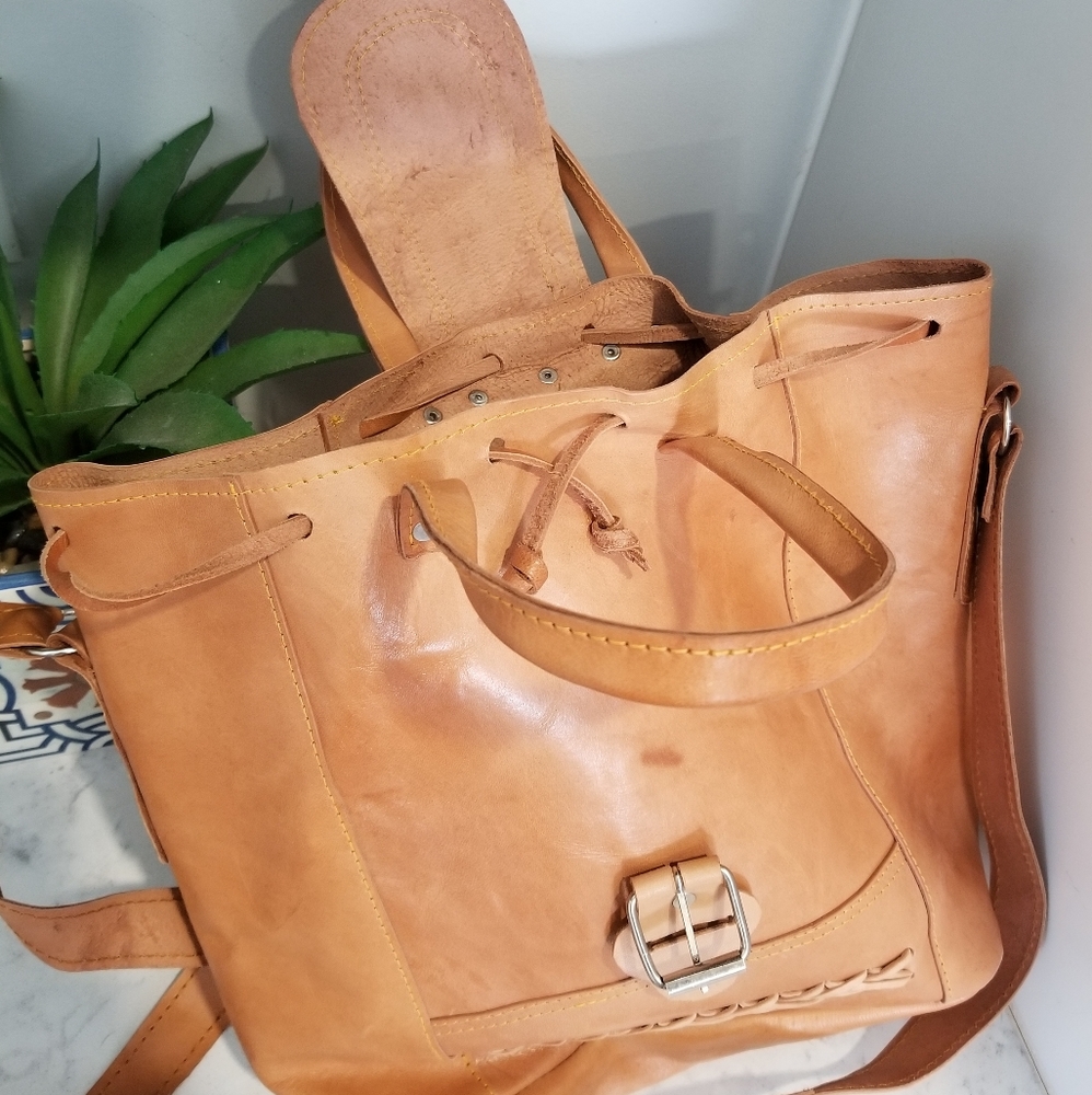 👜 HANDMADE LEATHER BAG - Picture 3 of 10